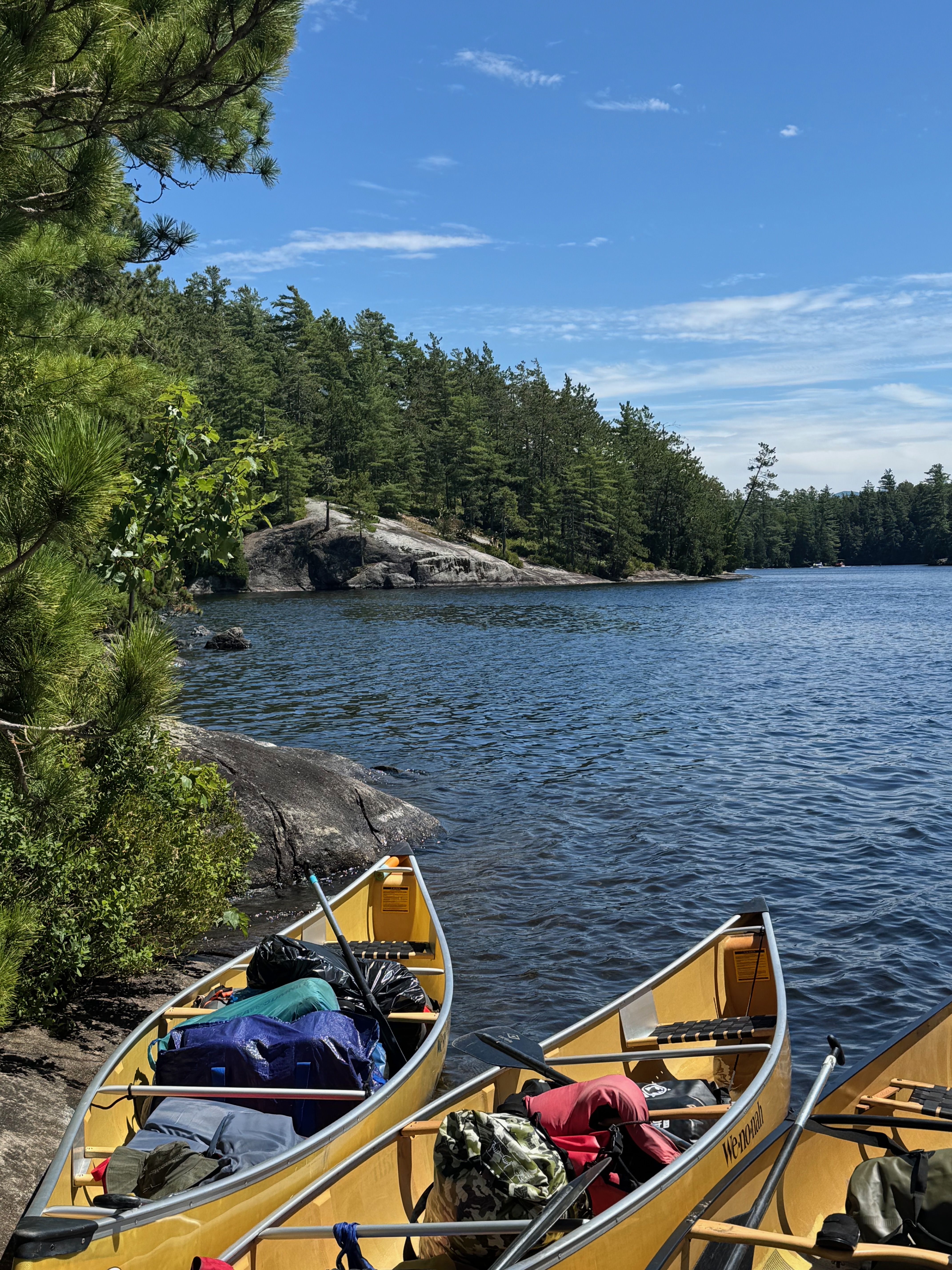 Loaded and ready on Lower Saranac